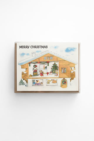 Home For Christmas Greeting Card Box