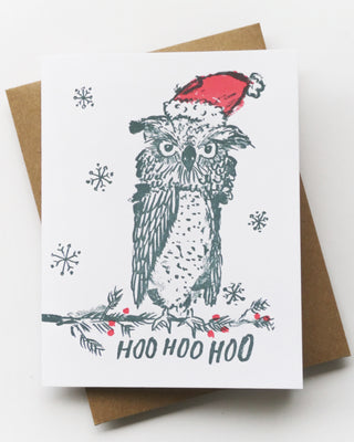 Hoo Hoo Hoo Greeting Card