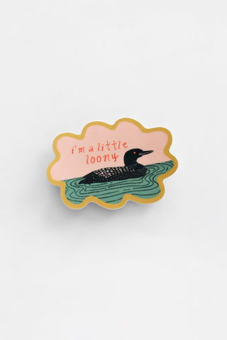 I'm a Little Loony Vinyl Sticker