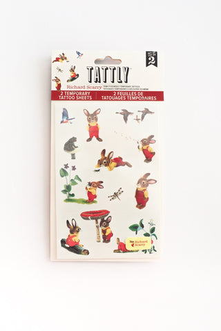 I Am A Bunny Richard Scarry Tattoo Sheet