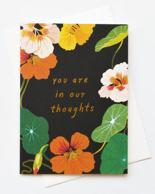 In Our Thoughts Sympathy Greeting Card