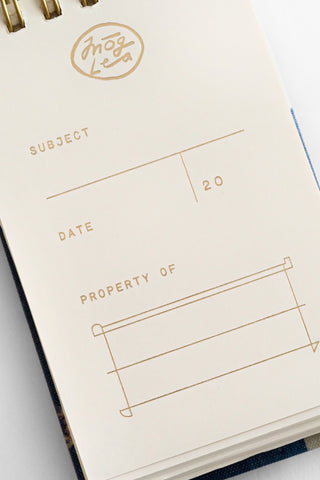 Indigo Tiny Notebook