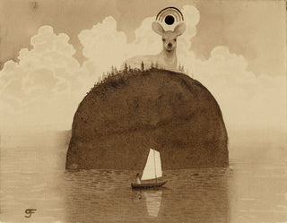 I sailed to an island from my dream