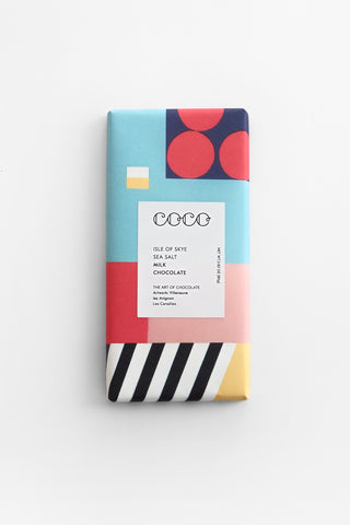 Isle of Skye Sea Salt Milk Chocolate Bar
