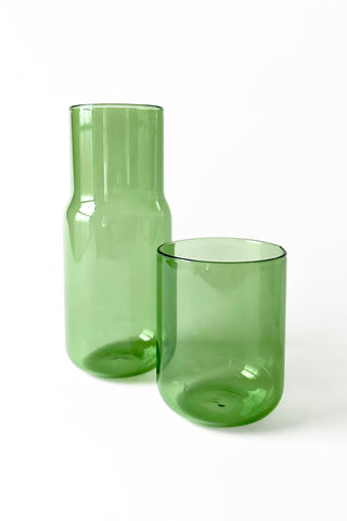 Tinted Glass Carafe