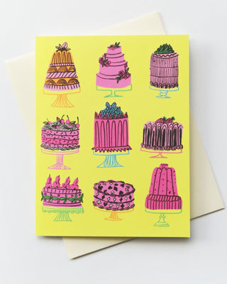 Jordan Sondler Birthday Cake Greeting Card