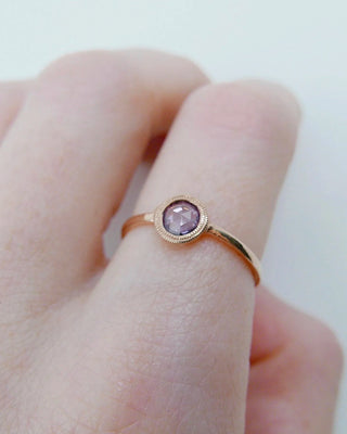 Justine Purple Sapphire Ring