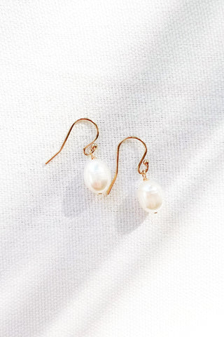 Kaia Freshwater Pearl Dangle Earrings