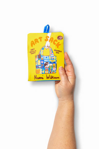 Kawaii Cat Food Art Sack