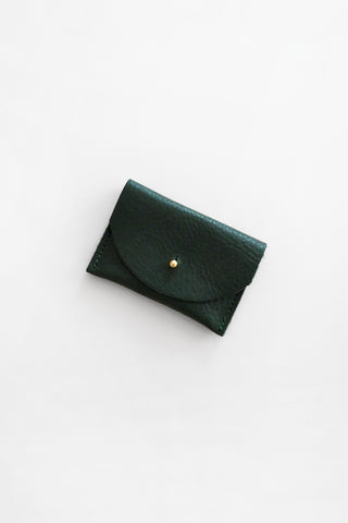 Kelp Leather Cardholder