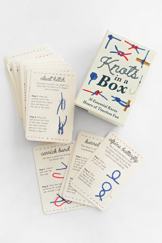 Knots in A Box: 30 Essential Knots; Hours of Timeless Fun