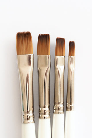 Kum Flat Paint Brushes