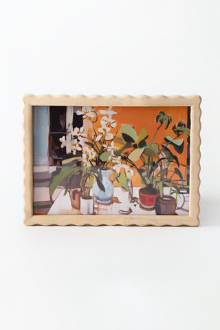 Landscape Scalloped/Ribbed Photo Frame