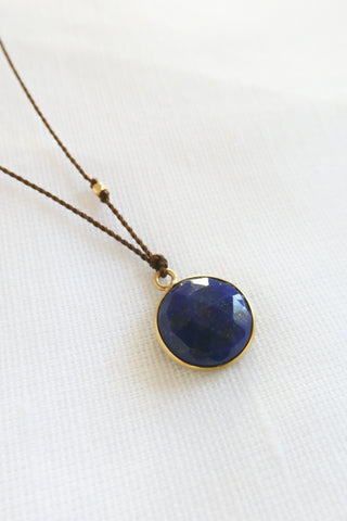 Lapis 18k Necklace