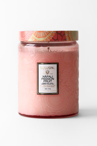 Large Nāpali Passion Fruit Jar Candle