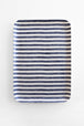White Blue Stripe