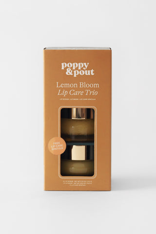 Lemon Bloom Lip Care Trio