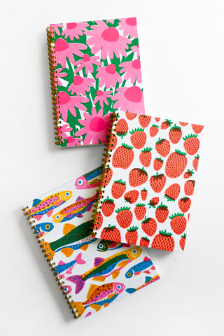 Letterpress Spiral Notebook