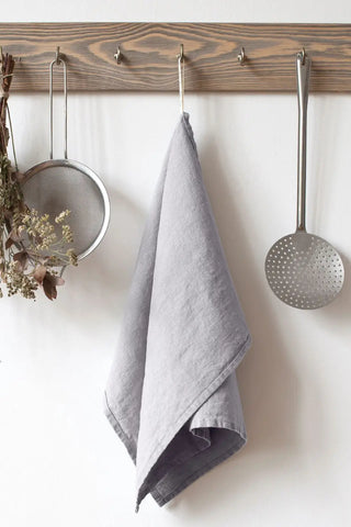 Linen Kitchen Towels • Blues