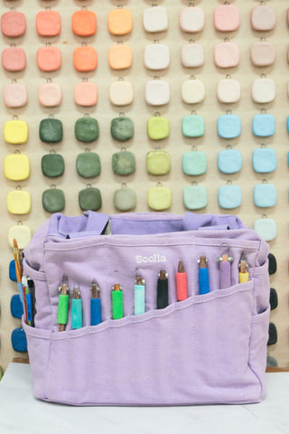Lilac Artist Bag