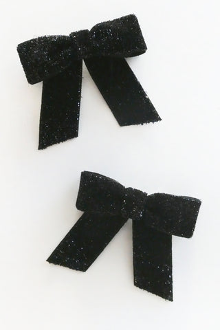 Sparkle Velvet Bow Set