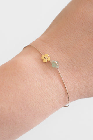 Little Clover Duo Bracelet, Aventurine