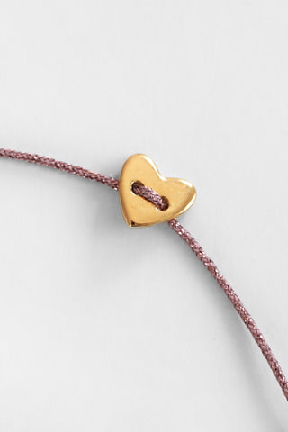 Little Gold Heart Bracelet