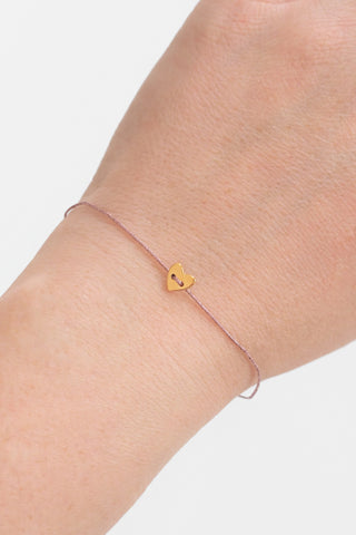 Little Gold Heart Bracelet