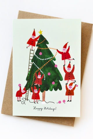 Little Helpers Holiday Greeting Card