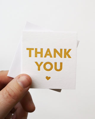 Little Thank You Mini Greeting Card