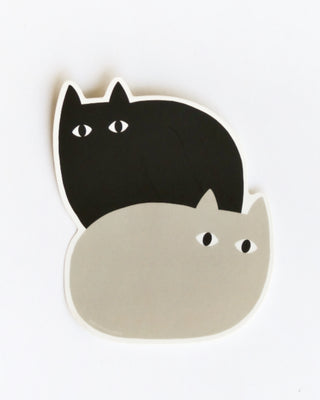Loaf Cats Vinyl Sticker