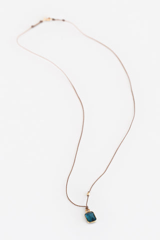 Night Window London Blue Topaz Necklace