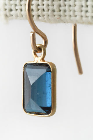 London Blue Topaz 18k Earring