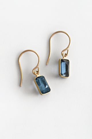 London Blue Topaz 18k Earring