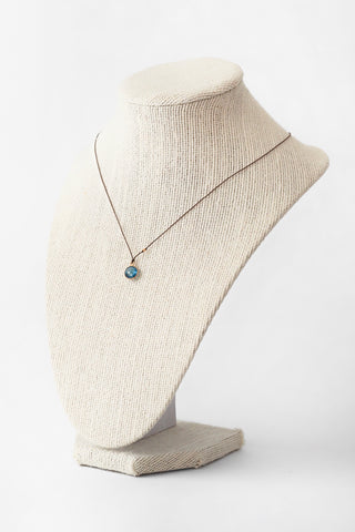 Deep End London Blue Topaz Necklace