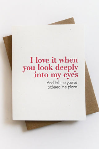 Look Deeply Greeting Card