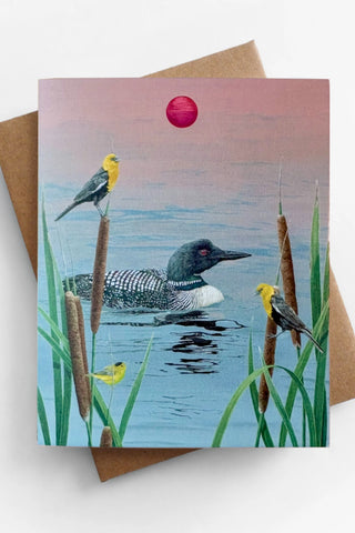 Loon Greeting Card