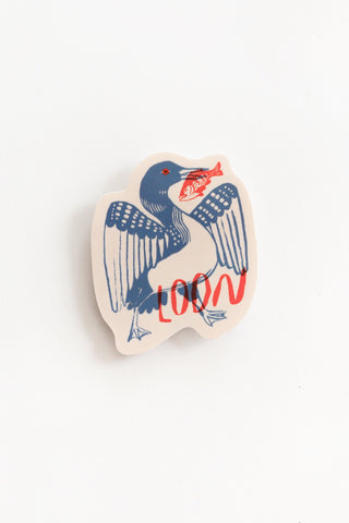 Loon Vinyl Sticker