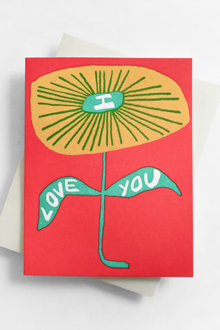 Love Blooms Greeting Card