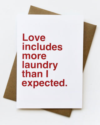 Love Includes More Laundry Than I Expected