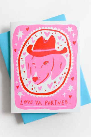 Love Ya, Partner Greeting Card