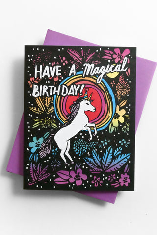 Magical Birthday Greeting Card