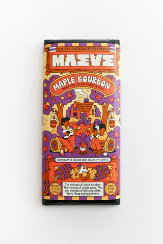 Maple Bourbon Chocolate Truffle Bar
