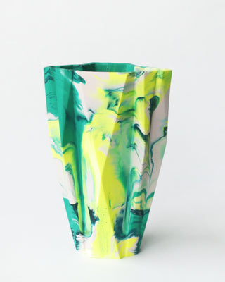 Marbled Deco Jesmonite Vase