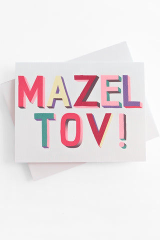 Mazel Tov Greeting Card