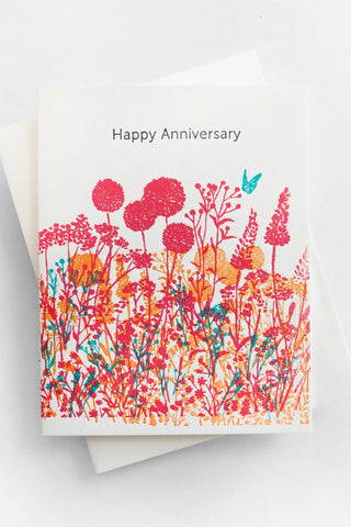 Meadow Anniversary Greeting Card