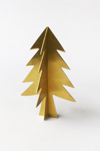 Medium Brass Christmas Tree