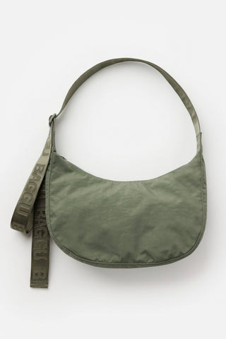Medium Caper Crescent Bag