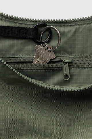 Medium Caper Crescent Bag