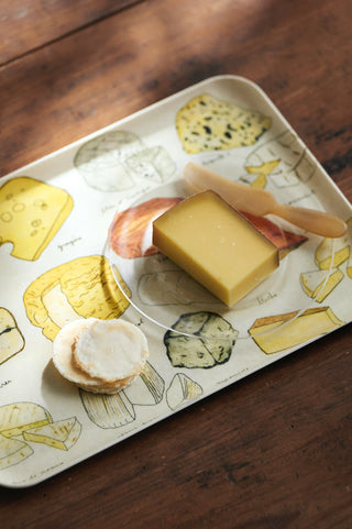 Medium Coated Linen Tray, Cheese